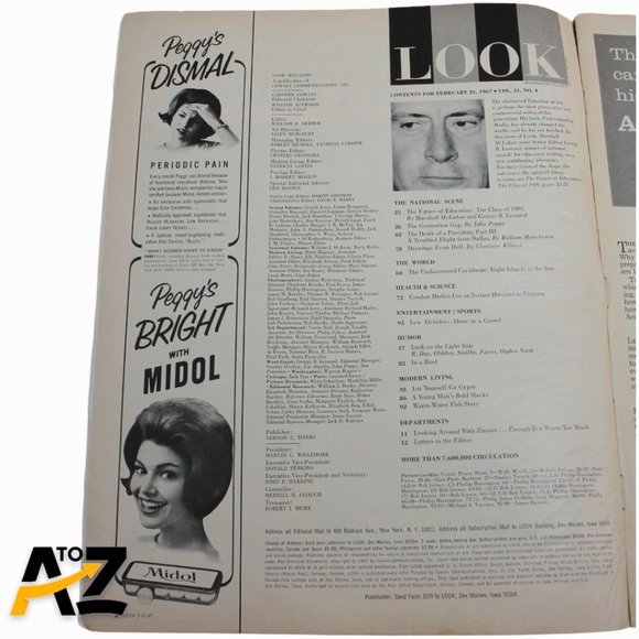 Lot 5 Look Life Magazines on JFK John F Kennedy (Death of a President) 1966-1969 - Picture 6 of 11